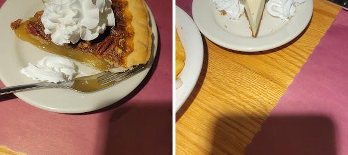 Pine Tree Supper Club Menu